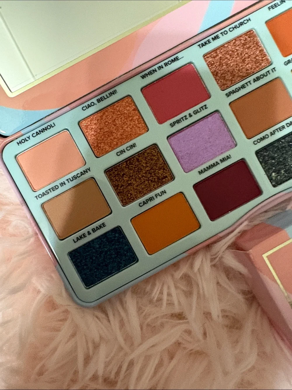 New Too Faced Italian Spritz Eyeshadow Palette -18 shades